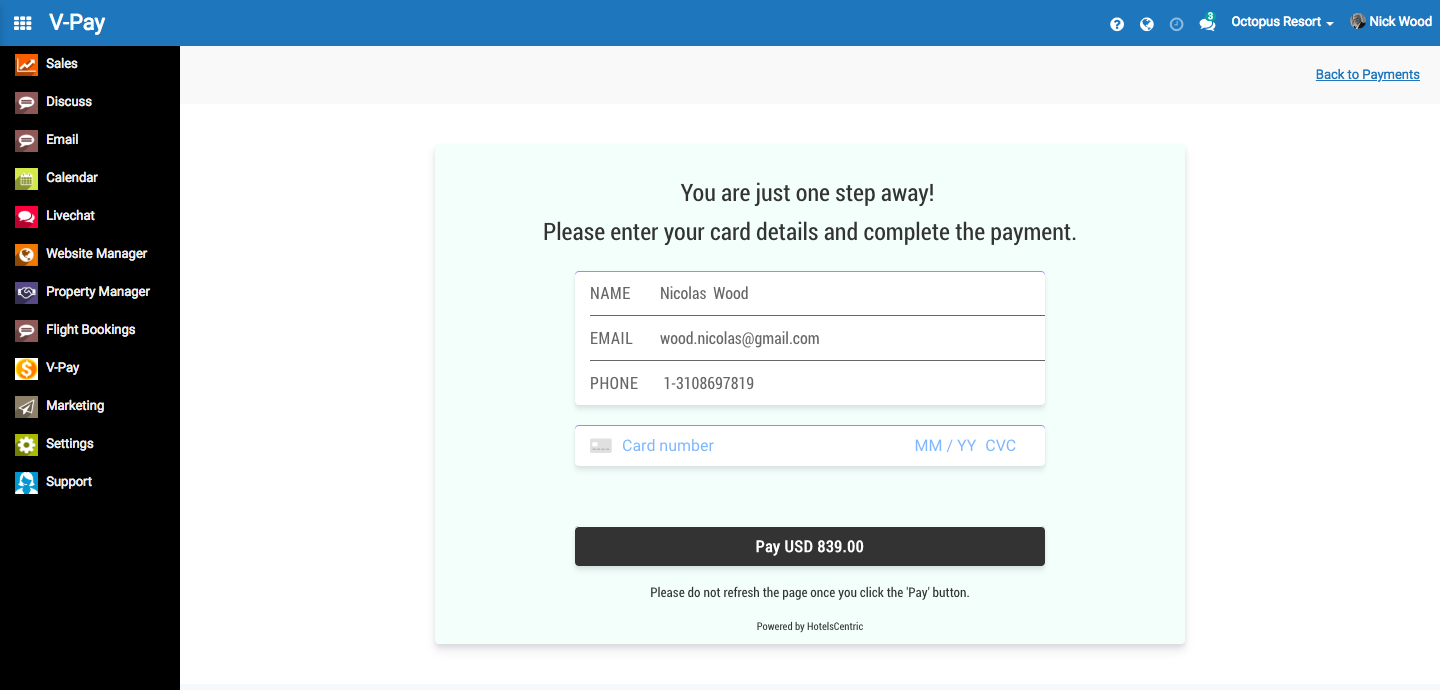 Payments